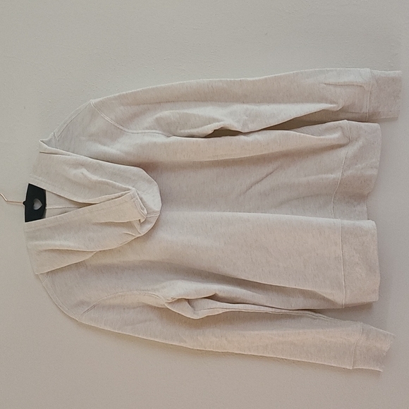 GAP Cream Heather Embroidered Hoodie - Picture 3 of 4